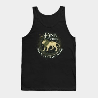 DNB - Leo Lion Vibes (Army Green) Tank Top